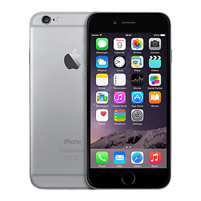 Apple iPhone 6, iOS, 4.7, 4G LTE, SIM Free, 64GB Space Grey Apple iPhone 6, iOS, 4.7, 4G LTE, SIM Free, 64GB Space Grey